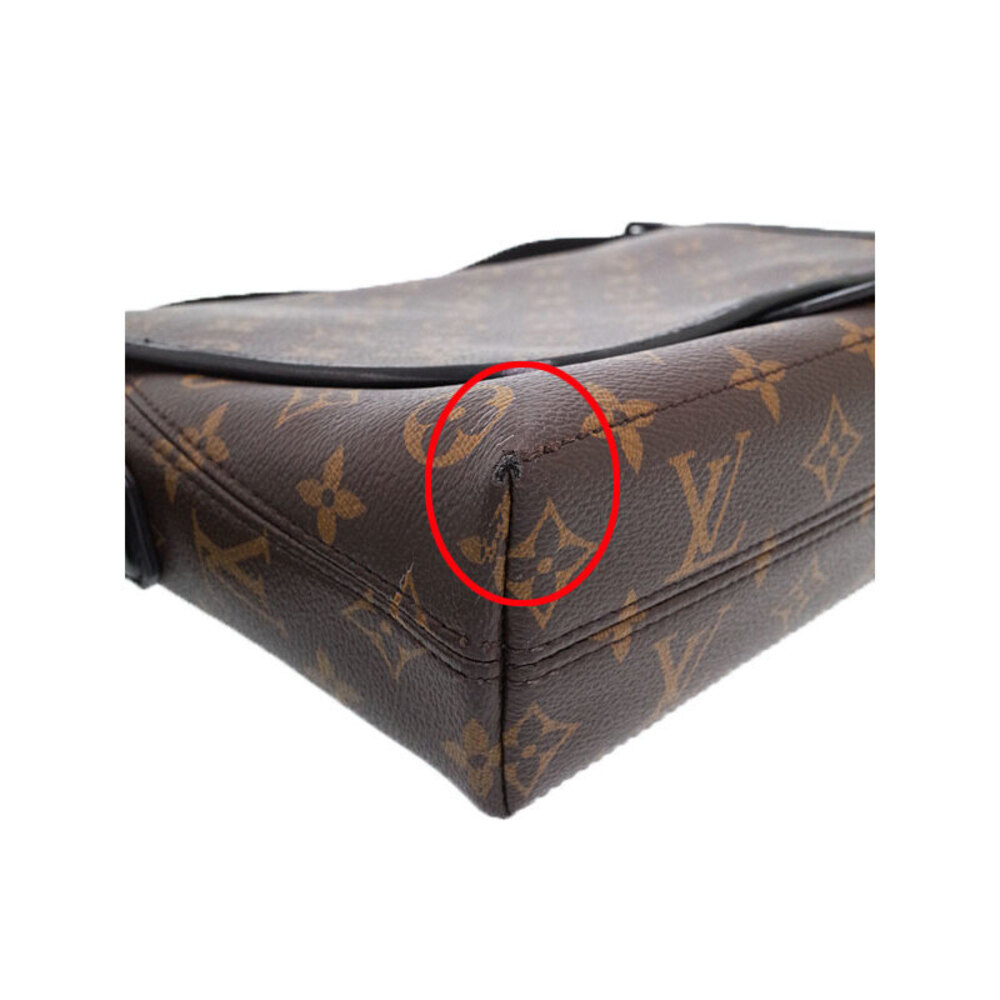 Louis Vuitton Monogram Macassar Magnetic Messenger Bag Shoulder - Picture 7 of 8